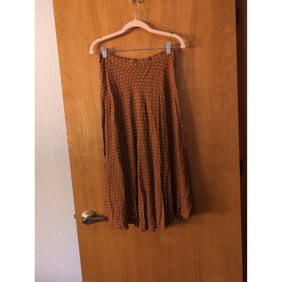 Orange polka dot shirt size 6 - Picture 2 of 6